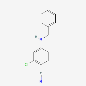 4-(Benzylamino)-2-chlorobenzonitrile