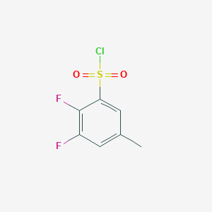 molecular formula C7H5ClF2O2S B1411501 2,3-Difluoro-5-methylbenzenesulfonyl chloride CAS No. 1807099-50-8