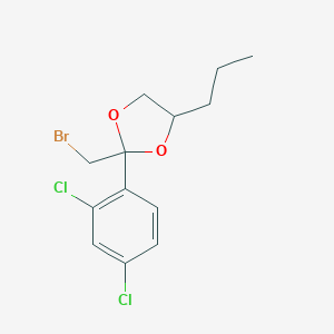 B141151 2-(Bromomethyl)-2-(2,4-dichlorophenyl)-4-propyl-1,3-dioxolane CAS No. 60207-89-8