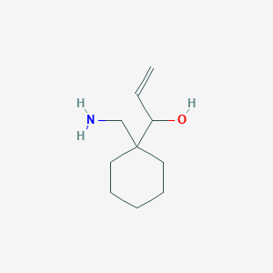 1-[1-(Aminomethyl)cyclohexyl]prop-2-en-1-ol