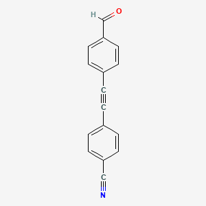 4-(4-Formyl-phenylethynyl)-benzonitrile