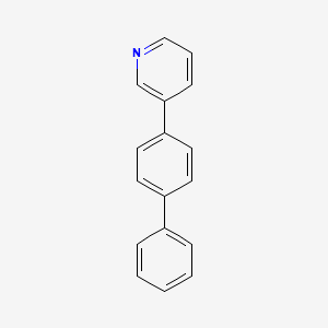 molecular formula C17H13N B14115358 3-[1,1'-Biphenyl]-4-ylpyridine 