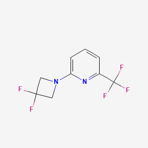 2-(3,3-Difluoroazetidin-1-yl)-6-(trifluoromethyl)pyridine