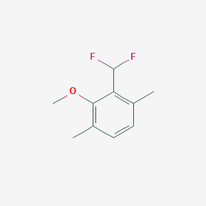 B1411602 2-Difluoromethyl-3,6-dimethylanisole CAS No. 1803785-29-6