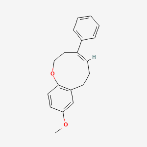 (E)-9-Methoxy-4-phenyl-2,3,6,7-tetrahydrobenzo[b]oxonine