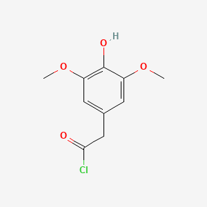 B1411611 3,5-Dimethoxy-4-hydroxyphenylacetyl chloride CAS No. 2204914-76-9