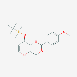 3-O-tert-Butyldimethylsilyl-4,6-O-p-methoxybenzylidene-D-glucal