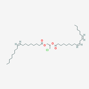 [(2S)-3-chloro-2-[(9Z,12Z)-octadeca-9,12-dienoyl]oxypropyl] (Z)-octadec-9-enoate