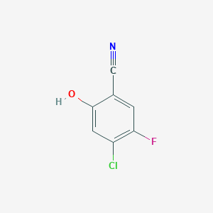 4-Chloro-5-fluoro-2-hydroxybenzonitrile