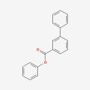 molecular formula C19H14O2 B14116216 Phenyl [1,1'-biphenyl]-3-carboxylate 