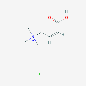 (Z)-3-Carboxy-N,N,N-trimethylprop-2-en-1-aminium chloride