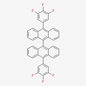 10,10'-Bis(3,4,5-trifluorophenyl)-9,9'-bianthracene