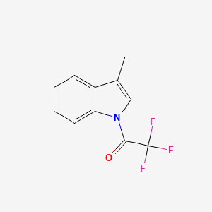 N-trifluoroacetyl-3-methylindole