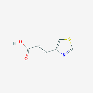 (E)-3-(Thiazol-4-yl)acrylic acid