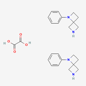 1-Phenyl-1,6-diazaspiro[3.3]heptane hemioxalate