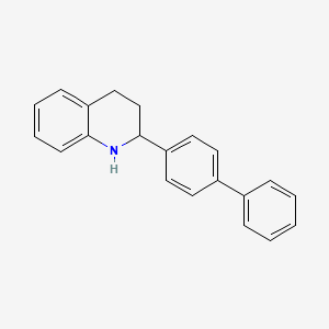 2-(Biphenyl-4-yl)-1,2,3,4-tetrahydroquinoline