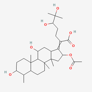 molecular formula C31H50O8 B14116486 24,25-Dihydroxyfusidic Acid 