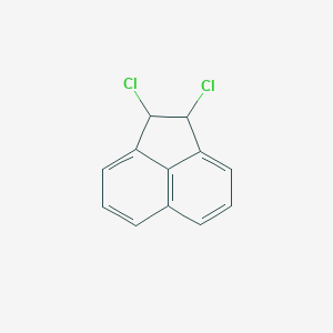 molecular formula C12H8Cl2 B14116490 1,2-Dichloro-1,2-dihydroacenaphthylene CAS No. 5448-26-0