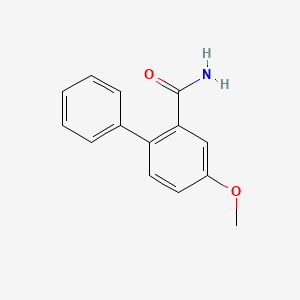 4-Methoxy-[1,1'-biphenyl]-2-carboxamide