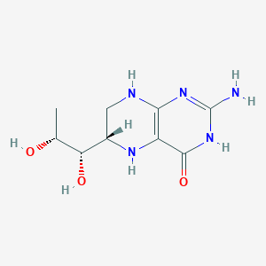 molecular formula C9H15N5O3 B14116502 (6S)-Tetrahydro-L-biopterin 