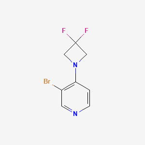 3-Bromo-4-(3,3-difluoroazetidin-1-yl)pyridine