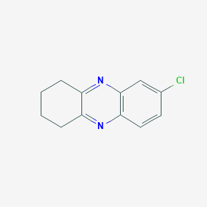 molecular formula C12H11ClN2 B14116550 7-Chloro-1,2,3,4-tetrahydrophenazine CAS No. 6940-10-9