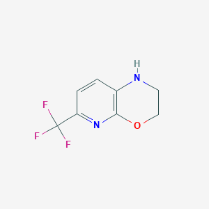 6-(Trifluoromethyl)-2,3-dihydro-1H-pyrido[2,3-B][1,4]oxazine