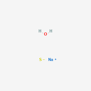 molecular formula H2NaOS- B14116625 Sodium;sulfide;hydrate 