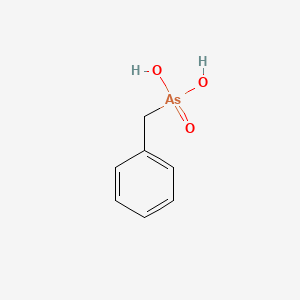 molecular formula C7H9AsO3 B14116641 Benzylarsonic acid CAS No. 620-27-9