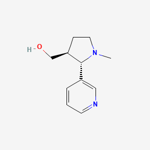 [(2S,3S)-1-methyl-2-pyridin-3-ylpyrrolidin-3-yl]methanol