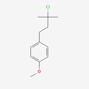 1-(3-Chloro-3-methylbutyl)-4-methoxybenzene