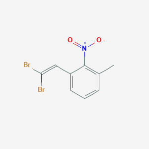 1-(2,2-Dibromo-vinyl)-3-methyl-2-nitro-benzene