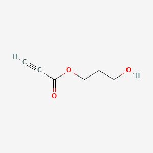 molecular formula C6H8O3 B14116771 3-Hydroxypropyl propiolate 