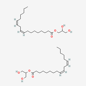 1,3-dihydroxypropan-2-yl (9Z,12Z)-octadeca-9,12-dienoate;2,3-dihydroxypropyl (9Z,12Z)-octadeca-9,12-dienoate