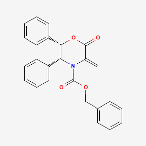 (5R,6S)-benzyl 3-methylene-2-oxo-5,6-diphenylmorpholine-4-carboxylate