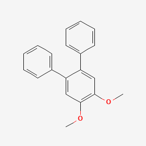 molecular formula C20H18O2 B14116860 4,5-Dimethoxy-2-phenyl-1,1'-biphenyl 