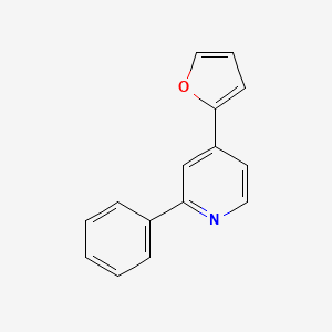 4-(Furan-2-yl)-2-phenylpyridine