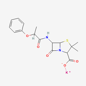 molecular formula C17H19KN2O5S B14116987 Phenethicillin (potassium) 