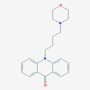 10-(4-(Piperidin-1-yl)butyl)acridin-9(10H)-one