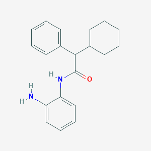 N-(2-aminophenyl)-2-cyclohexyl-2-phenylacetamide