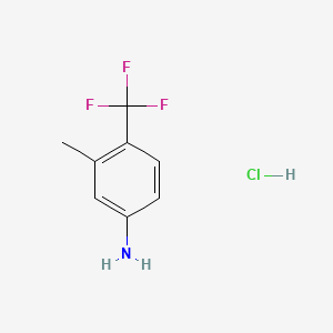 3-Methyl-4-(trifluoromethyl)aniline hydrochloride