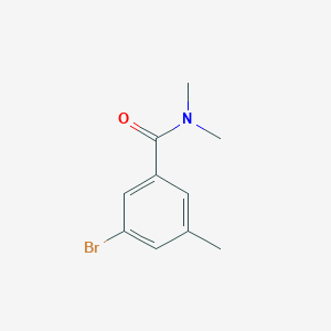 molecular formula C10H12BrNO B1411708 3-Bromo-N,N,5-trimethylbenzamide CAS No. 1369934-16-6