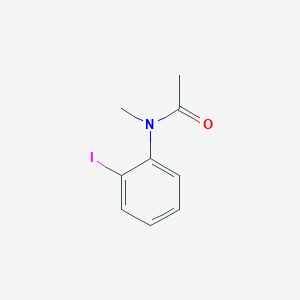 molecular formula C9H10INO B14117116 N-(2-iodophenyl)-N-methylacetamide CAS No. 90585-26-5