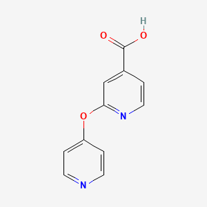 2-(Pyridin-4-yloxy)isonicotinic acid