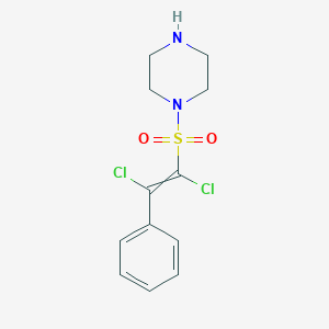 molecular formula C12H14Cl2N2O2S B14117273 C12H14Cl2N2O2S 