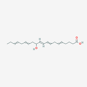 (10E)-12-hydroxyicosa-5,8,10,14,17-pentaenoic acid