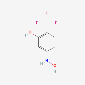 5-Hydroxyamino-2-trifluoromethyl-phenol