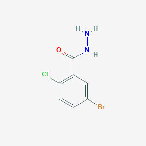 molecular formula C7H6BrClN2O B141174 5-Bromo-2-chlorobenzohydrazide CAS No. 131634-71-4