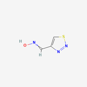 N-(1,2,3-thiadiazol-4-ylmethylidene)hydroxylamine