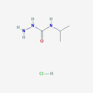 molecular formula C4H12ClN3O B14117442 4-Isopropyl-semicarbazide hydrochloride 